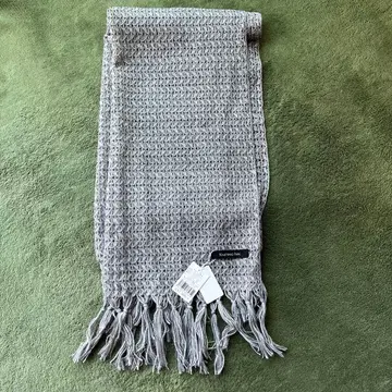 미사용 새상품 택 포함 KNITTING INN 그레이 스톨