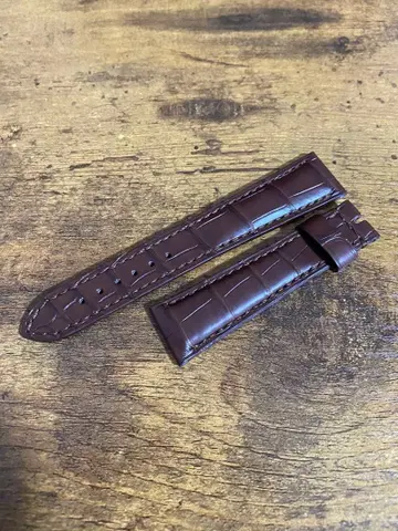 [ 미사용 ] 브레게 크로커다일 교체용 벨트 20/16mm