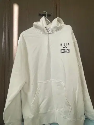 BILLABONG 화이트 후드티 L 사이즈