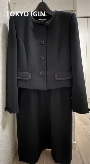 도쿄 이긴 블랙 원피스 정장 11호