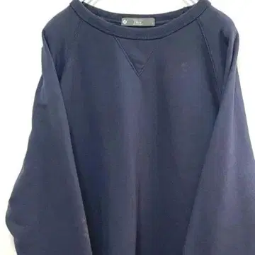 CREW 맨투맨 트레이닝복 무지 네이비 색 L 구제 의류