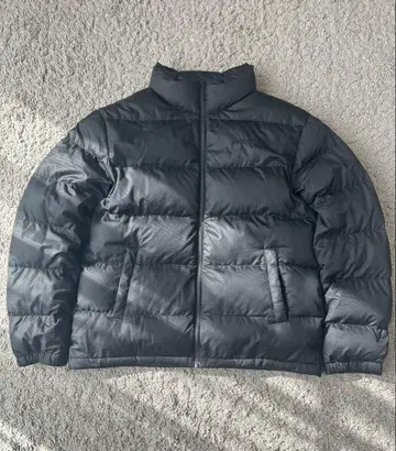 FIRST DOWN 블랙 다운 자켓