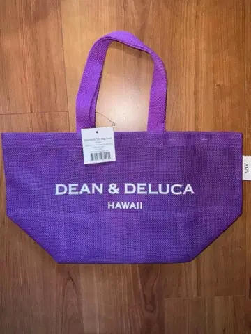 미사용 새상품 하와이 한정판 DEAN & DELUCA 퍼플 백