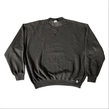 러셀 무지 맨투맨 90s 00s 카키 다크 그린 멕시코제