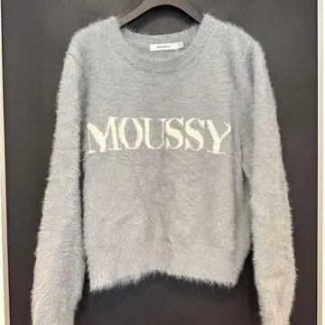 Moussy 샤기 니트탑