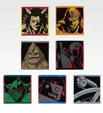 제일복권 근육맨 E상 자카드 타월 7종 풀컴프