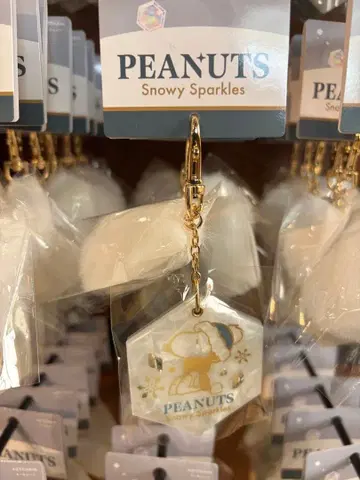 USJ 한정판 스누피 거울 키체인