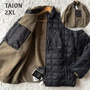 택 포함 새상품 타이온 리버서블 충전솜 보아 퀼팅 자켓 2XL