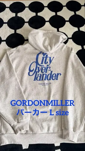 고든 밀러 후드티 빅 사이즈 L 새상품급