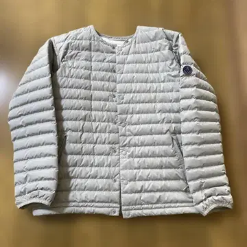 ORCIVAL 라이트 그레이 다운 자켓