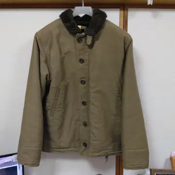 웨어하우스 N1 자켓 KHAKI SIZE 36 스텐실 없음