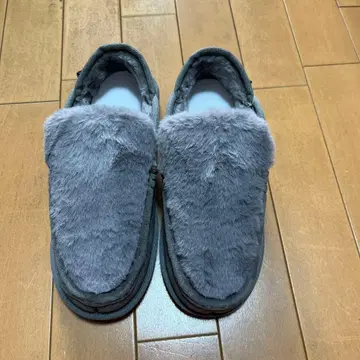 MEI 그레이 퍼 모카신