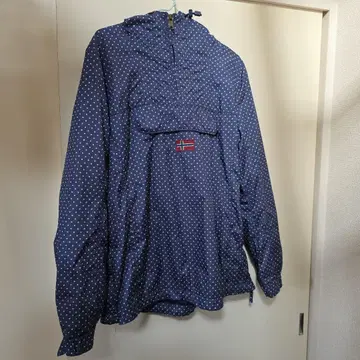 나파피리 rainforest 도트 무늬 자켓