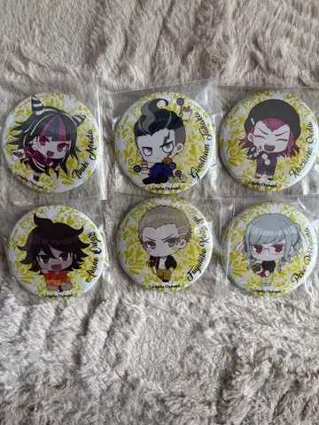 단간론파 콜라보 카페 good spoon 캔뱃지 묶음 판매