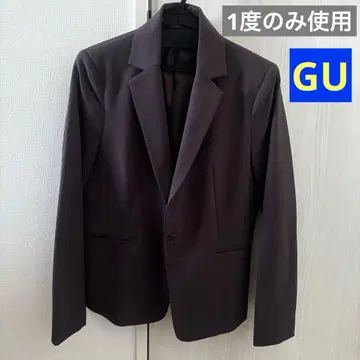GU 다크 브라운 테일러드 자켓 M 사이즈