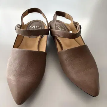 SAYA 브라운 샌들 23