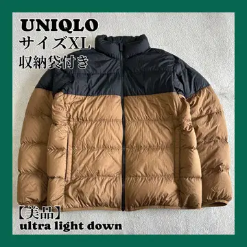 UNIQLO 울트라 라이트 다운 XL 블랙 브라운
