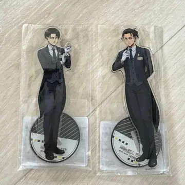 진격의 거인 슈퍼 호텔 콜라보 아크릴 스탠드 엘렌 리바이