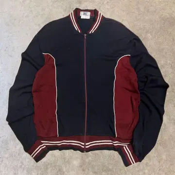70s IZOD LACOSTE 짧은 기장 트랙 자켓 악어 없음