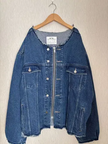 일본제 리메이크 1점 한정 빅 사이즈 데님 자켓