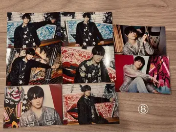 KENSHIN 우에무라 켄신 003 브로마이드 8장 세트