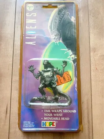 미개봉 호프사 에이리언 퀸 몰드워치 손목시계 1993