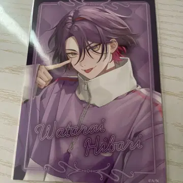 VOLTACTION 파자마 파티! 와타라이 히바리 엽서 특전