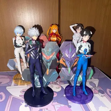 에반게리온 피규어 세트 파이롯트 집결 제일복권