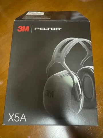 미사용 3M PELTOR 귀도리 X5A 방음