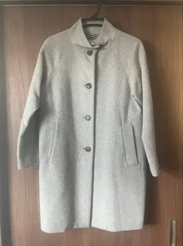 그레이 래글런 슬리브 코트 사이즈 2 (L)