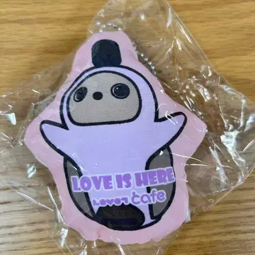 라보토 미니 쿠션 키링 핑크