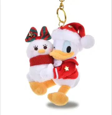 도날드 봉제 인형 키링 키체인 DISNEY CHRISTMAS