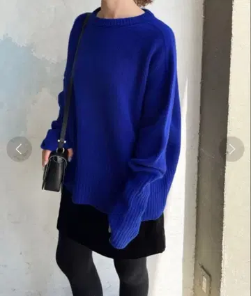 스픽 앤 스팬 롱 리브 풀오버 블루