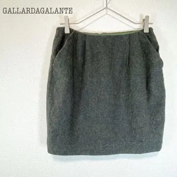 a1494 [개럴개런트] 울 혼방 턱 미니 타이트 스커트 기모 가을/겨울