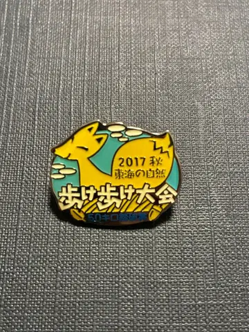2017년 가을의 걸어걸어 대회 동해의 자연 핑배지