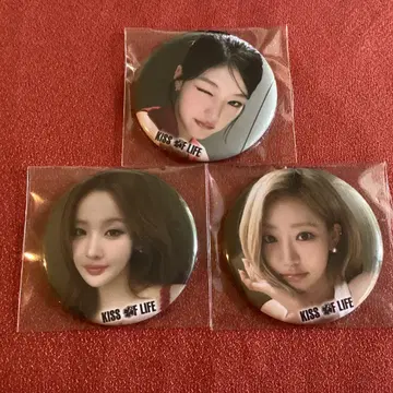 Kiss of life TOKYO MISSION START 라쿠텐 캔뱃지