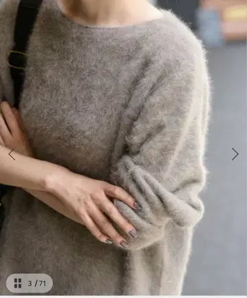 FRAMeWORK FOX/CASHMERE 보트넥 풀오버 새상품급