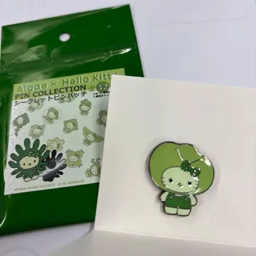 헬로키티 해조류 핀 배지 후쿠로노리
