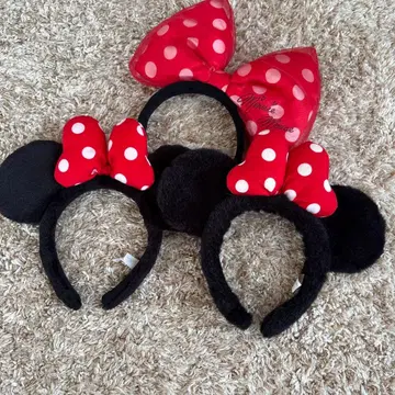 미니 마우스 귀달린 머리띠