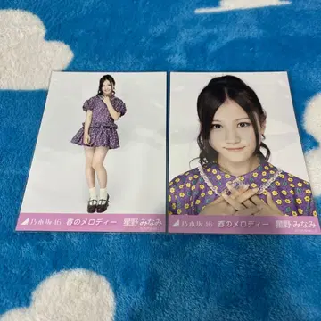 노기자카46 호시노 미나미 브로마이드 세미 컴프 봄의 멜로디