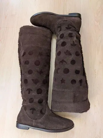 tsumorichisato 롱 부츠 별~달 기타 패턴