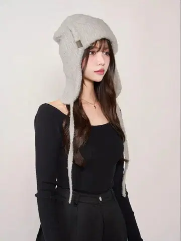 Darich 가죽 택 패치 플라이트 캡 그레이