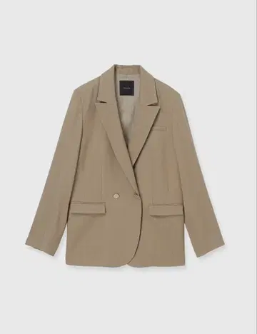 [ 2025AW 새상품 그레이색 ] 베이직 더블 자켓