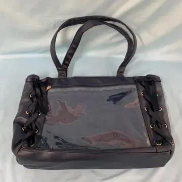 네이비 레이스업 이타백 S 사이즈 WEGO