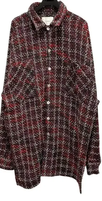 트위드 체크 셔츠 LUSOR