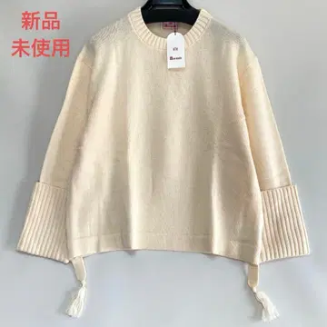 미사용 새상품 mao made 마오메이드 니트 아이보리 F사이즈