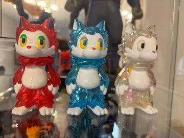 아라이 키리코 늑대군 소프트 비닐 3체 세트