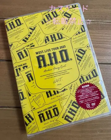 WEST. LIVE TOUR 2025 A.H.O. 일반ver DVD