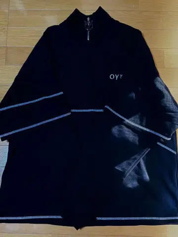 OY 긴팔 상의 하프 지퍼 하이넥 터틀넥 집업