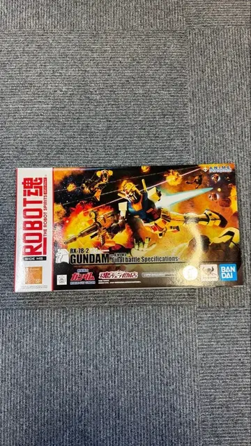 로봇혼 anime 미개봉 건담 최종 결전 사양 RX-78-2